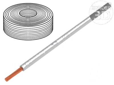 Cablu LiY litat 0,14mm2 PVC gri 60V 10m foto