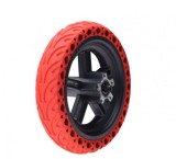 Roata spate completa cu anvelopa plina rosie 8,5 x 2 Xiaomi M365 Pro 1.2 Cod:HXI6201R