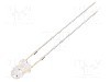 Dioda LED, 3mm, albastru, 500...750mcd, 20mA, 2,8...3,6V, OPTOSUPPLY - OSB5YU3Z71A