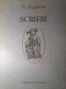 Scrieri N. Bagdasar - Filosofie Rom&acirc;nească, Editura Eminescu 1988, 439 pagini