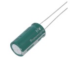Supercondensator THT 5F 2,7VDC &Oslash;10x31,5mm 40m&Omega; 20uA