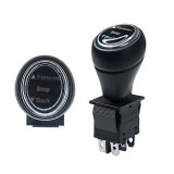 Intrerupator joystick, 3 pozitii (ON)-OFF-(ON), 16A, 250VAC, 6 pini, revenire la centru (KCD-071-28)
