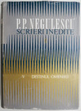 Scrieri inedite V. Destinul omenirii &ndash; P. P. Negulescu