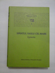 Sfantul Vasile cel mare - Epistole - PSB Editura Basilica a Patriarhiei Romane, 2010 foto