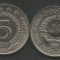 IUGOSLAVIA 5 DINARI DINARA 1973 [1] VF+ , livrare in cartonas