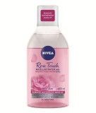 Apa micelara bifazica cu apa de trandafiri, 400ml, Nivea