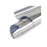 Folie protectie solara Silver cu efect de oglinda, aplicare la interior 0.5 x 3 m