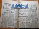 ziarul adevarul 28 februarie 1990-articol despre insula mare a brailei