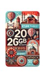 eSIM Turkey 20GB 30Days Economy