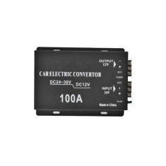 Invertor 100A 24V-12V varf putere 100A consum continuu 60A Cod: TP-2420 Automotive TrustedCars
