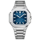 Ceas Bărbați Pagani YS019 Argintiu &ndash; Design Business, Funcții Multiple, Afișaj Luminos, Rezistent la Apă 5ATM