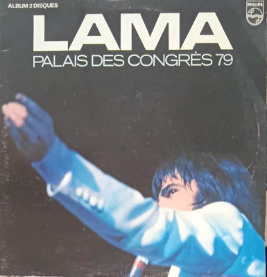 Disc vinil, LP. Palais Des Congr&amp;egrave;s 79. SET 2 DISCURI VINIL-SERGE LAMA foto