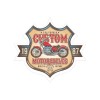 Abtibild &quot;CUSTOM MOTORCYCLES&quot; Cod: TAG 034 / T2 Automotive TrustedCars, Oem