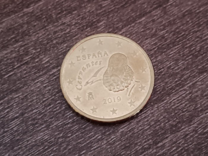 C50 - Moneda foarte veche - 50 euro centi - Spania - 2019
