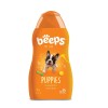 Sampon pentru Catei Beeps, 502ml, Formula Delicata cu Proteine din Lapte, Parfum Pudra de Bebelusi