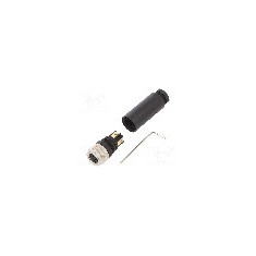 Conector M8, 4 pini, clasa etanseitate IP67, PHOENIX CONTACT - SACC-M 8FS-4CON-M-SW 1506891