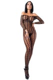 Cumpara ieftin Catsuit Bodystocking plasa, One Touch, Rimes#