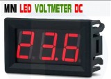 Cumpara ieftin Voltmetru DC 12 - 24 V trei fire digital panou solar auto redresor max 30 V