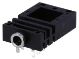 Soclu Jack 3,5mm Mamă Unghi 90&deg; THT