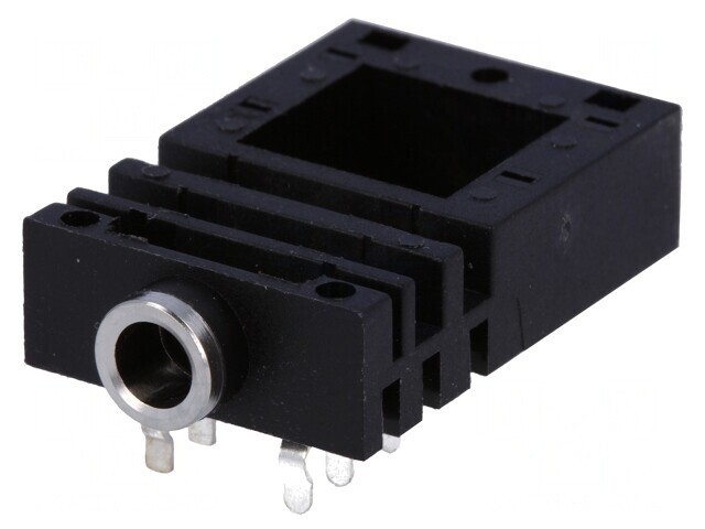 Soclu Jack 3,5mm Mamă Unghi 90&deg; THT
