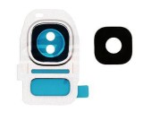 Geam Camera cu Rama Samsung Galaxy S7 G930 Alb / White - Piese Schimb Originale