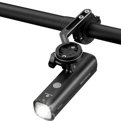 Suport de lanterna cronometru pentru bicicleta, 117 x 51 x 25 mm, aluminiu plastic, negru foto