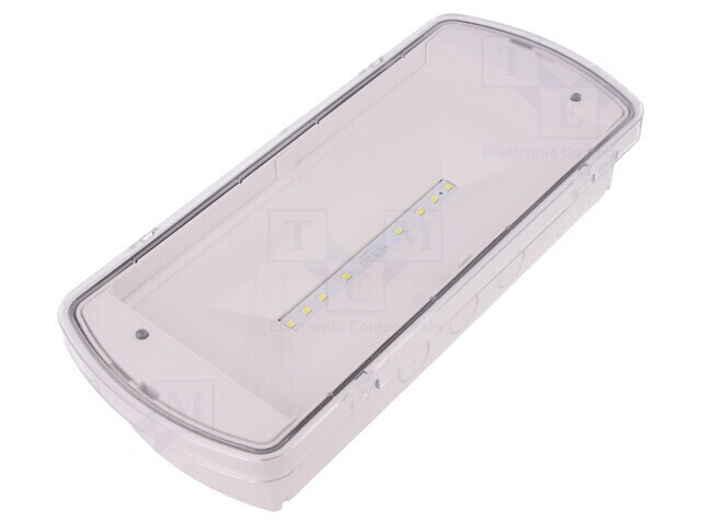 Lampă de urgență LED albă IP65 SafeLite