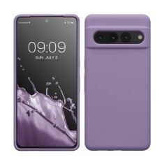 Husa kwmobile pentru Google Pixel 7 Pro, Silicon, Violet, 59452.222 foto