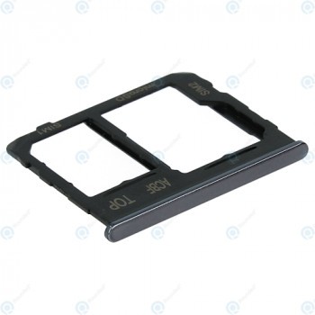 Samsung Galaxy A32 5G (SM-A326B) Tavă SIM + tavă MicroSD negru minunat GH63-19393A foto
