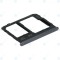 Samsung Galaxy A32 5G (SM-A326B) Tavă SIM + tavă MicroSD negru minunat GH63-19393A