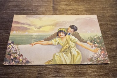 Scenă idilică / Carte poștală foto
