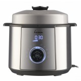 Cumpara ieftin Multicooker Fram, 3.7 l, 1100 W, 0.8 bar, 10 programe, vas aluminiu, capac lavabil, Argintiu