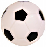 Cumpara ieftin Jucarie Minge Fotbal 8 cm Vinil cu Sunet 3435