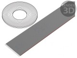 Cablu bandă 1,27mm 24x28AWG neecranat PVC 30.5m