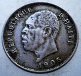 F.231 HAITI Pierre Nord Alexis 5 CENTIMES 1905