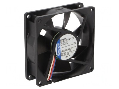 Ventilator DC Axial 24V 80x80x25mm foto