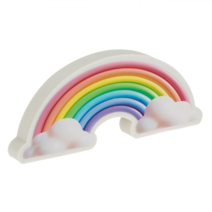 Radieră Fancy, Model Curcubeu, Formă Multicolor, 1 Bucată