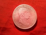 Moneda Argint Austria 5 Coroane 1909 Franz Josef (24g, 0.900) - Defect