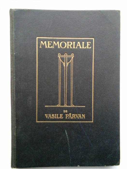 MEMORIALE (1923) - VASILE PARVAN
