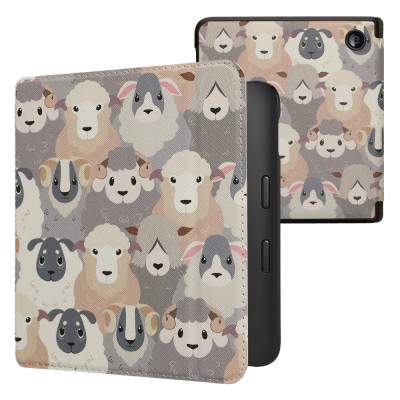 Husa Kwmobile pentru Kobo Libra 2, Multicolor, Piele ecologica, KWM0000198X015C foto