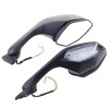 Oglinzi Yamaha R1 R6 (2015-2021) Set 2 Buc. Negre, Aftermarket, Carcasa ABS, Sticla Durabila
