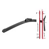 Stergator parbriz universal FLAT U-Type 17 &bdquo;(425mm)