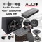 Pachet 5 canale - difuzoare fata + spate MX EVO cu amplificator 5 canale Audio System, Subwoofer Carbon 10 BR, inele si cablaje plug&amp;play pe masina Ca