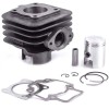 Set Motor Scuter 49cc 50cc 2T Aprilia Derbi Gilera Piaggio Vespa - Kit Cilindru, Piston, Segmenti - Zip, NRG, Liberty, TPH