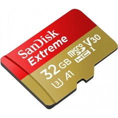 Card Memorie microSDXC SanDisk Extreme, 32Gb, Clasa 10 / UHS-1 U3 SDSQXAF-032G-GN6MN
