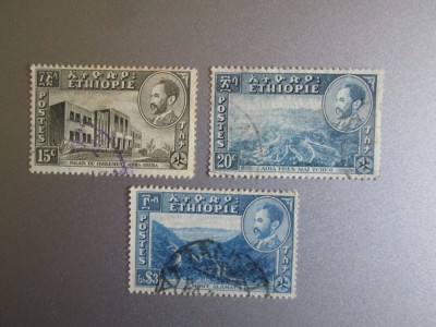 ETHIOPIA SERIE STAMPILAT=109 foto