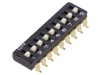 Comutator DIP-SWITCH 9 Secțiuni ON-OFF 0,025A 24VDC