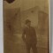 BARBAT IN COSTUM , IN EXTERIOR , FOTOGRAFIE , INTERBELICA