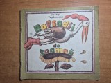carte pentru copii - rapsodii de toamna - george toparceanu - din anul 1988