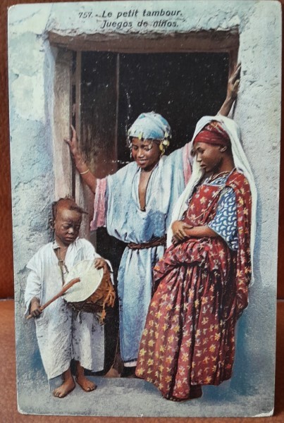 Carte postala, micul tobosar, perioada interbelica